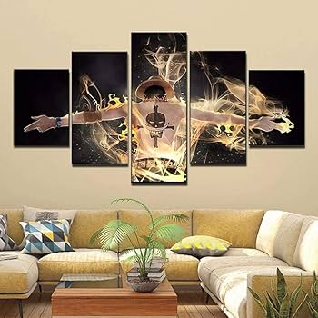 Amazon.co.jp: 絵画 アートパネル 5枚セット大きいサイズキャンバス