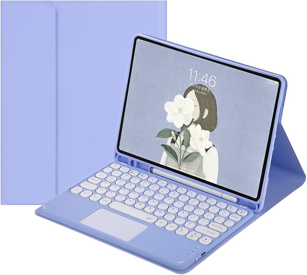 Amazon | iPad Mini7 (A17 Pro)/ Mini6 用の キーボードケース タッチ