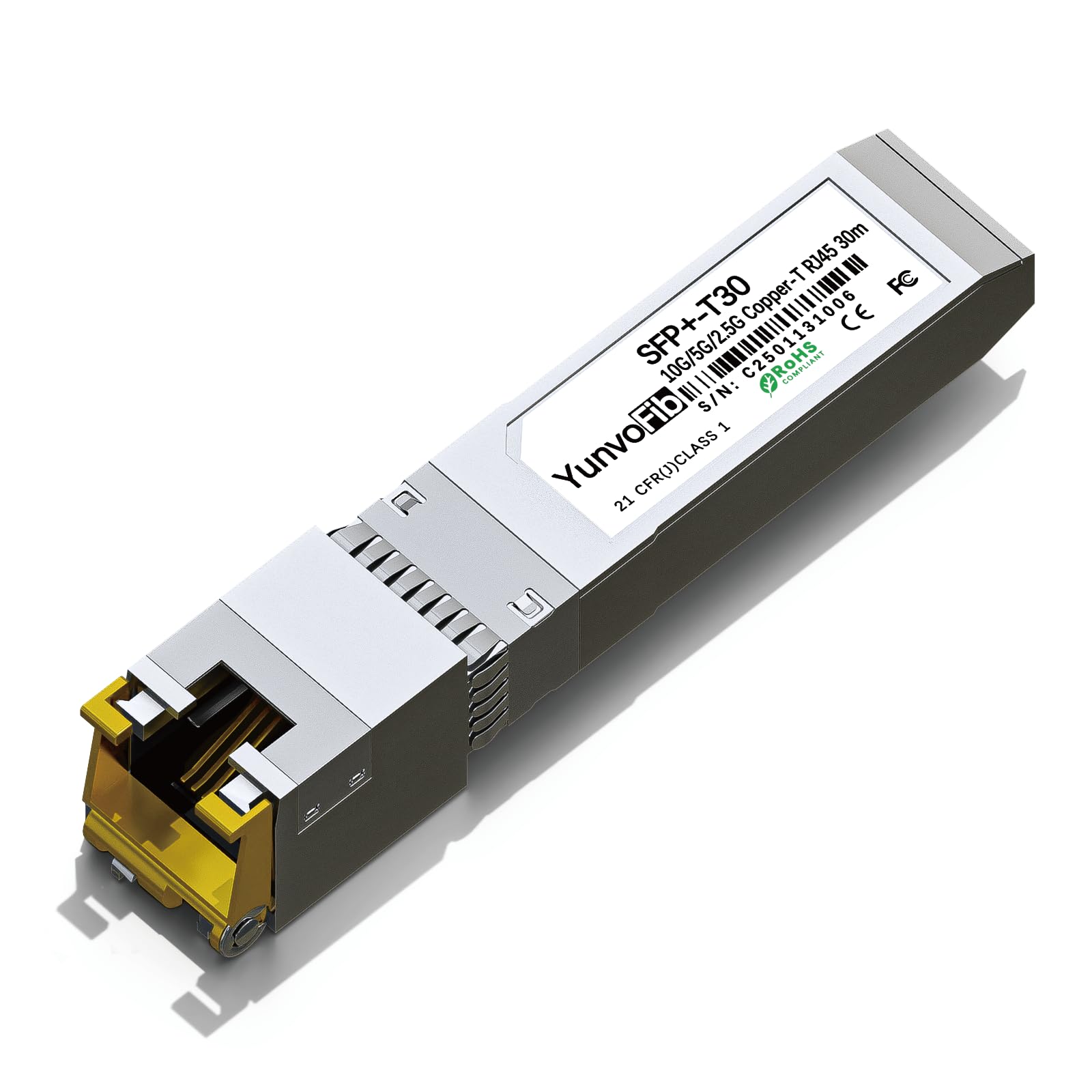 Amazon.com: SFP+ to RJ45 10G Transceiver - 10GBASE-T 2.5G/5G/10G