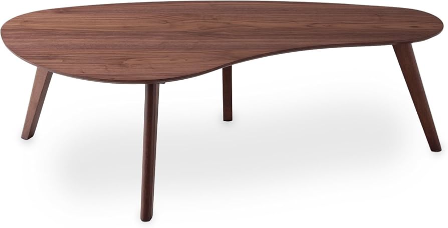 Amazon.co.jp: LOWYA ロウヤ テーブル ローテーブル ウォルナット 突板