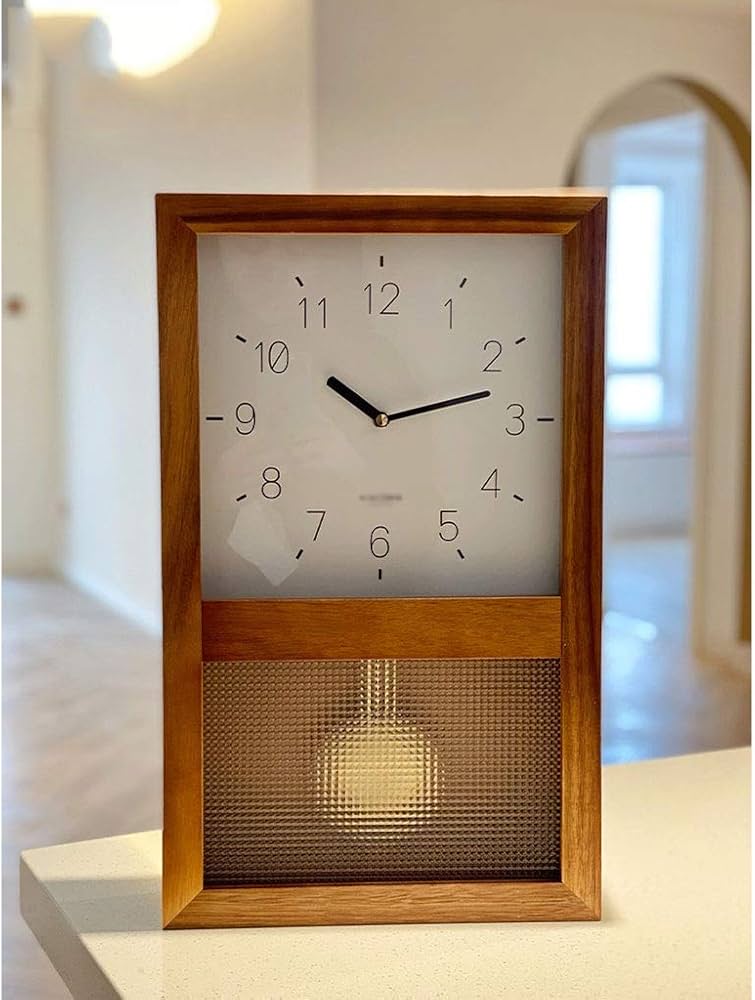 Amazon.co.jp: 置時計 19 インチリビングルーム時計レトロ寝室