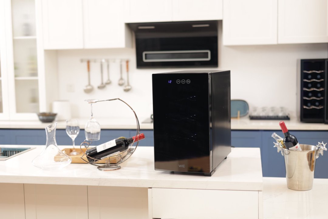 Amazon.co.jp: WIE ワインセラー 8本収納 省エネ エコ 振動抑制 恒温