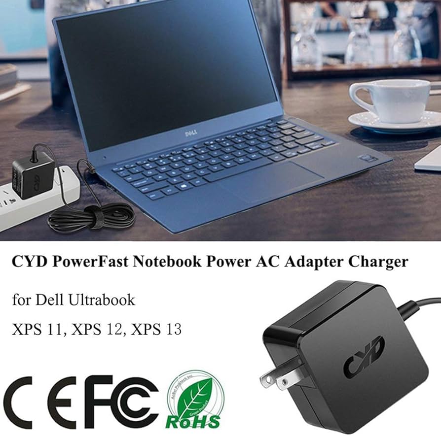 Amazon.co.jp: CYD acアダプター 65W 対応 Dell Inspiron 14 (3437