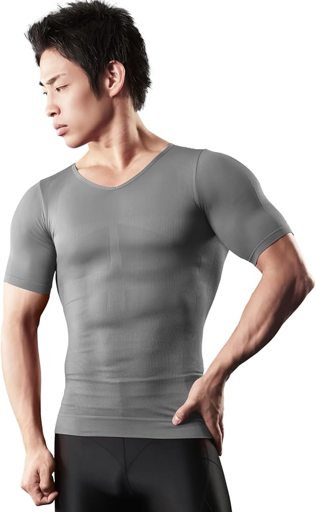 Amazon | [SPALTAX] 加圧シャツ メンズ 半袖【選べる加圧力 (弱圧