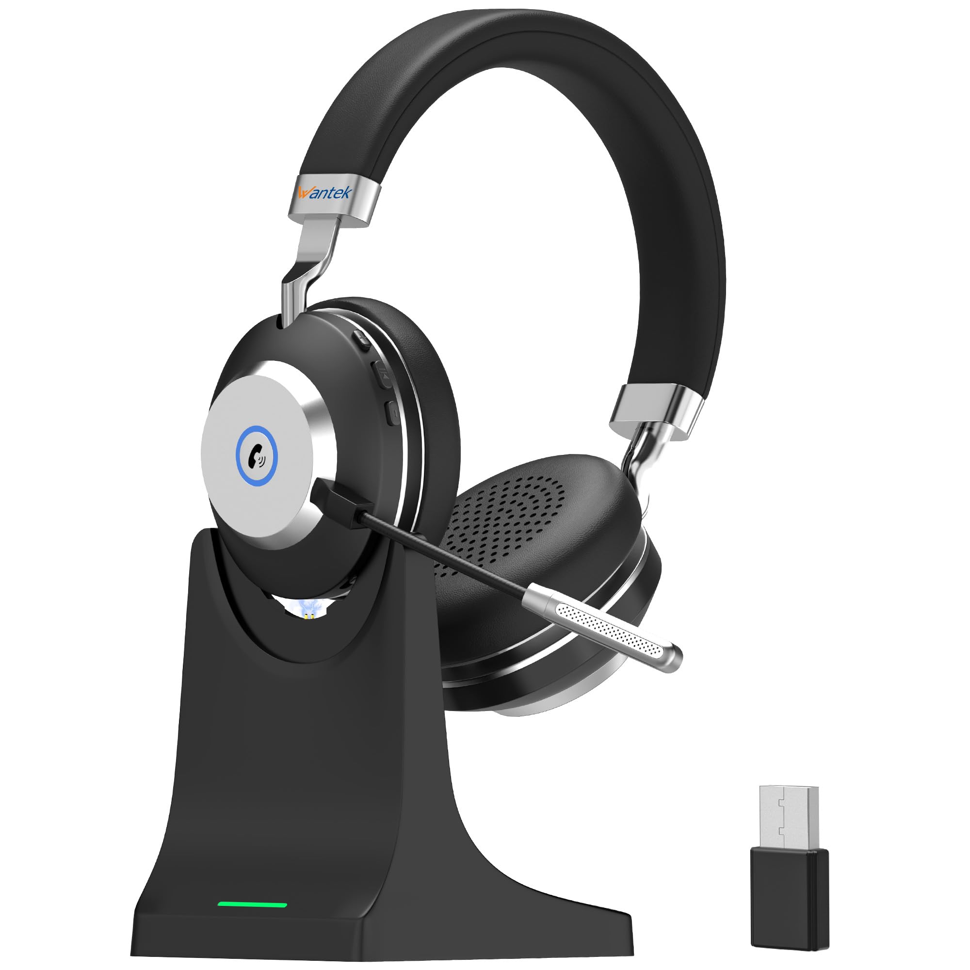 Amazon.co.jp: Wantek ワイヤレスヘッドセット Bluetoothヘッドセット