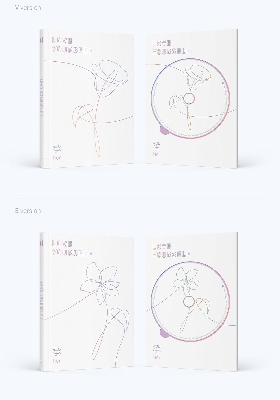 Amazon.com: BTS - Love Yourself 承 [Her] [O ver.] with Photobook