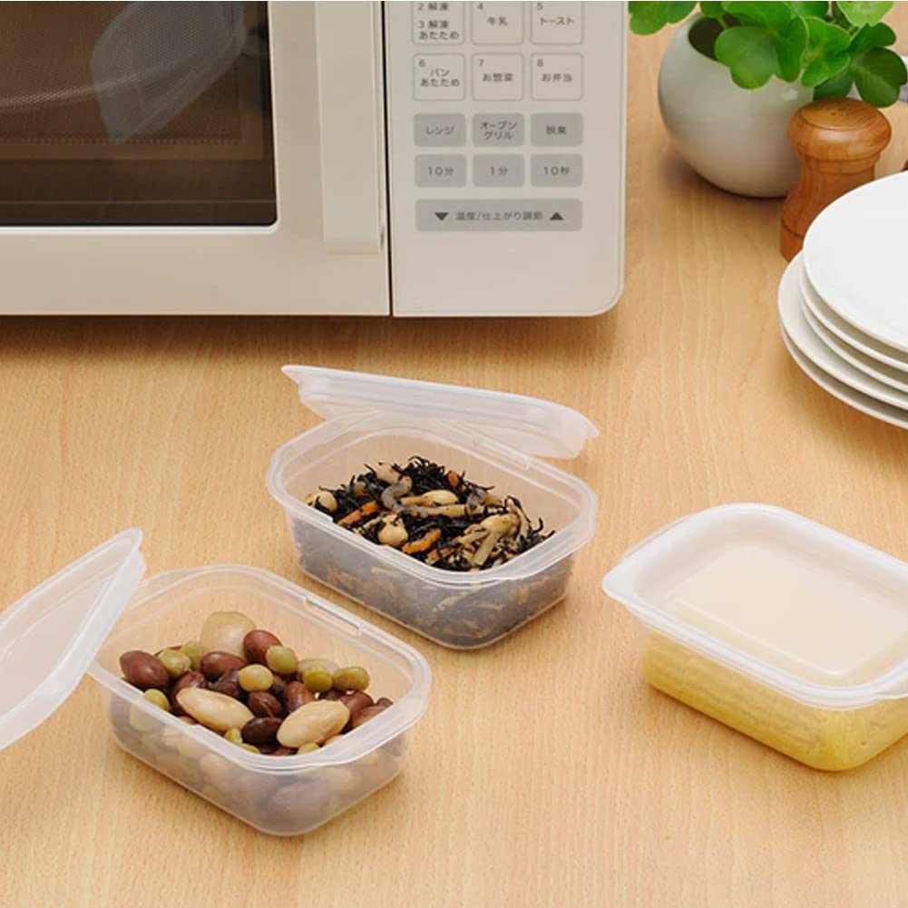 Amazon｜イノマタ化学 楽ちんパック 角型180ml 3個組 クリアーホワイト