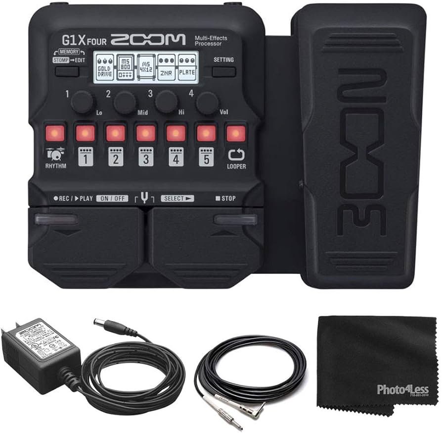 Amazon.com: Zoom G1X Four Guitar Effects Processor with Built-In