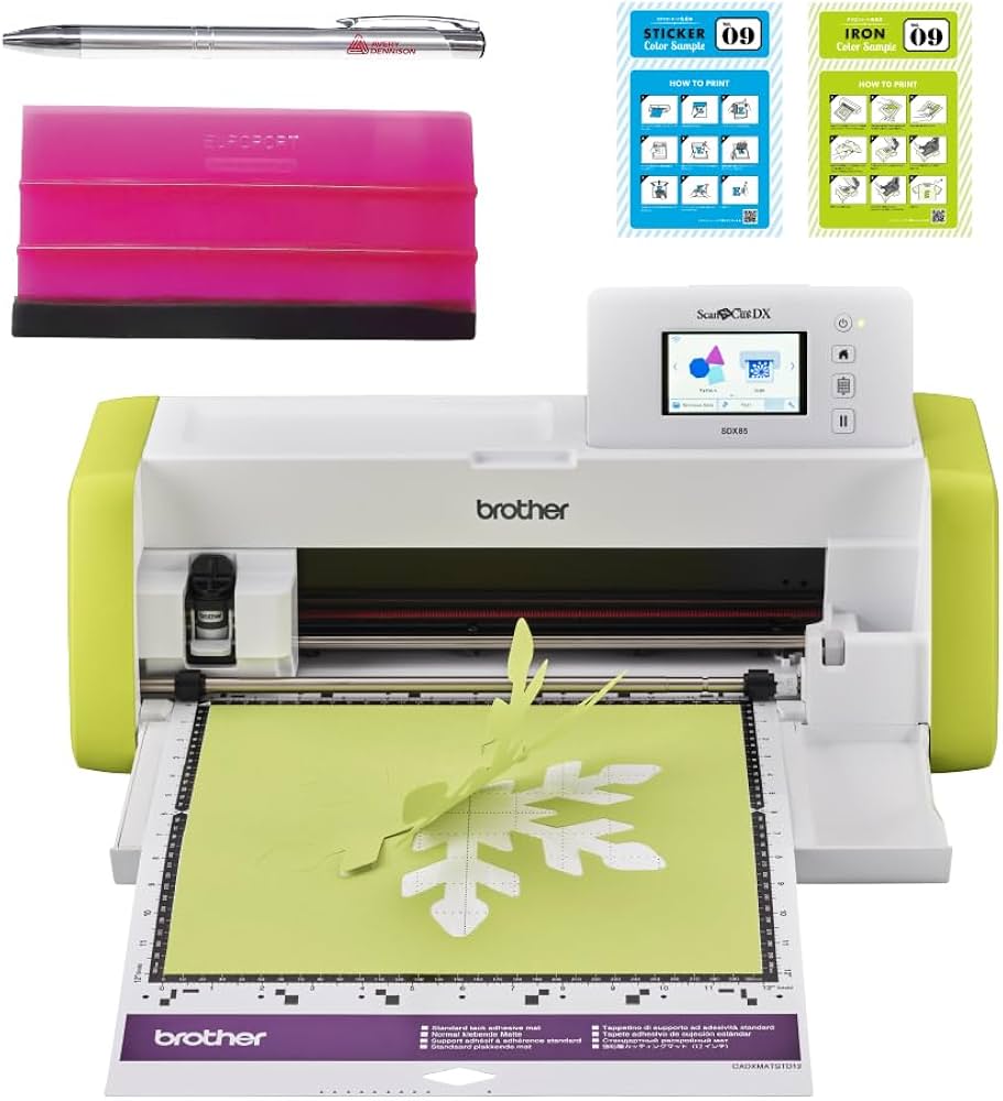 Amazon.co.jp：【セット商品】 ブラザー ScanNCut DX SDX85 初心者