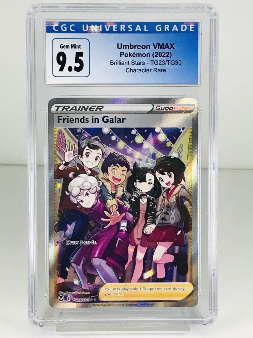 Amazon.co.jp: ガラルの仲間たち SR 英語版 Friend in Galar CGC9.5
