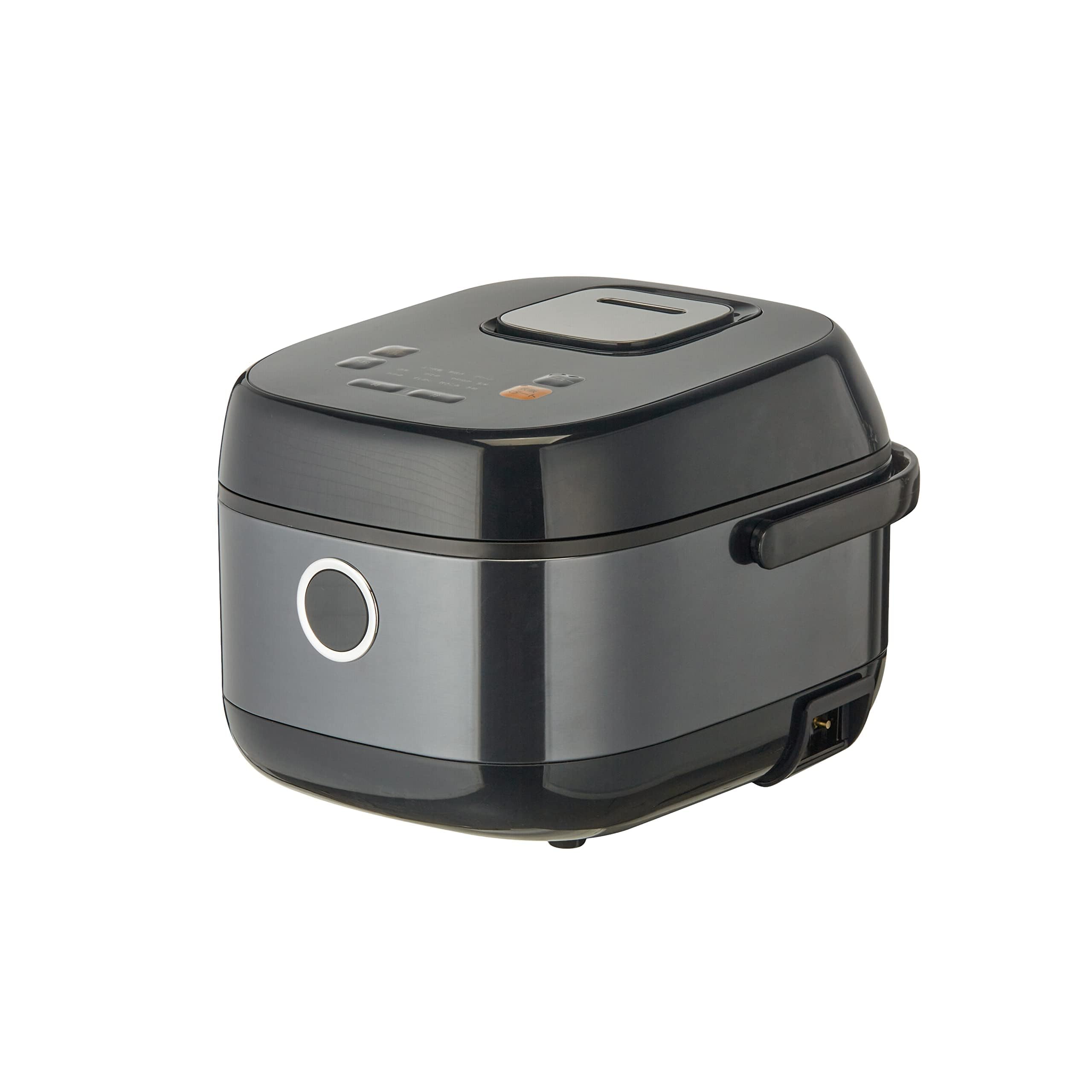 Amazon | 炊飯器 5.5合 IH式 厚釜 ブラック | 炊飯器