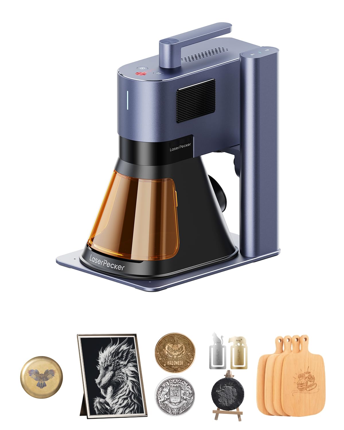 Amazon | Laserpecker 5 レーザー彫刻機 デュアル20Wレーザー加工機