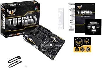 Amazon | ASUS TUF B450-PLUS GAMING motherboard Socket AM4 ATX AMD