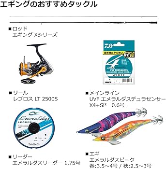 Amazon | ダイワ(DAIWA) エギングロッド EGING X 83ML (2022年モデル