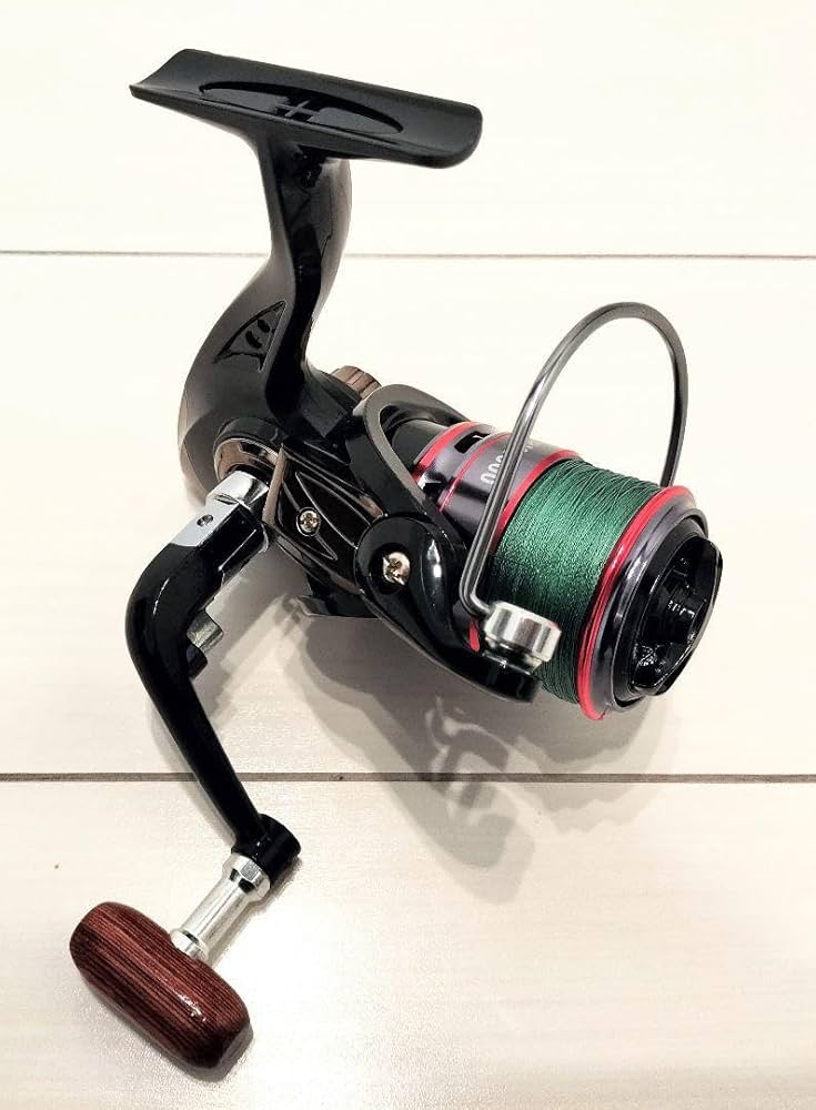 Amazon.co.jp: スピニングリール 4000 番 PE ライン付き 糸付き 本体