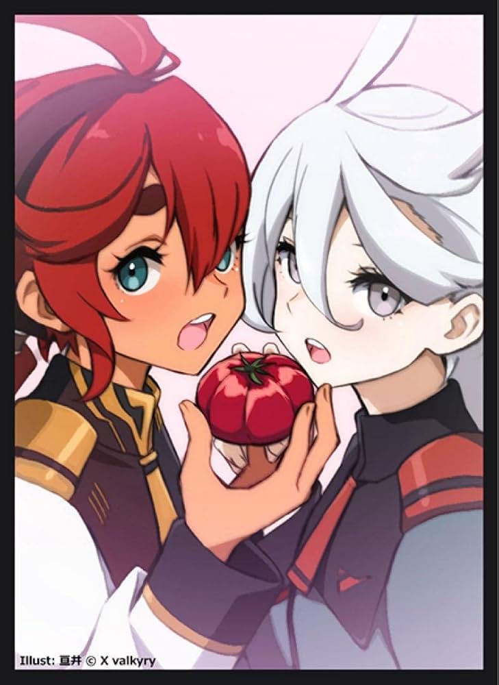 Amazon.co.jp: スレッタ ミオリネ カードスリーブ 水星の魔女 ZBGV