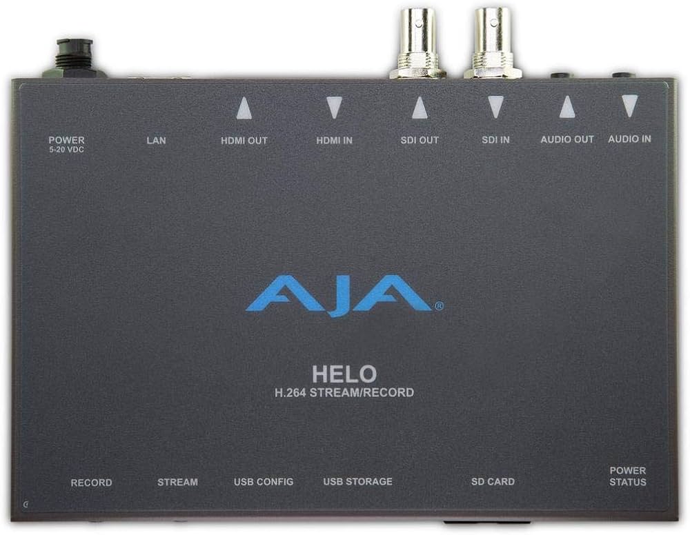 Amazon.co.jp: Aja HELO H.264 ストリーマー&レコーダー : 家電＆カメラ