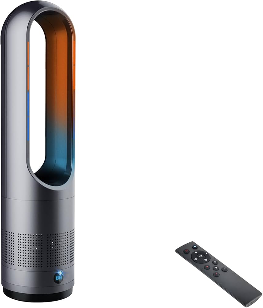 Amazon.co.jp : 【2025冷暖兼用・羽根なし】セラミックヒーター タワー