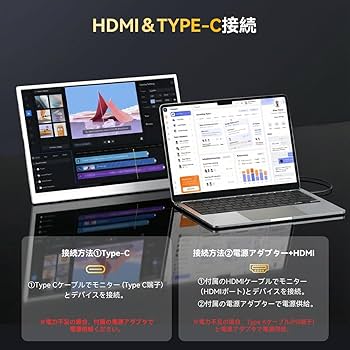 Amazon.co.jp: UPERFECT モバイルモニター 16インチ 120Hz 1920×1200