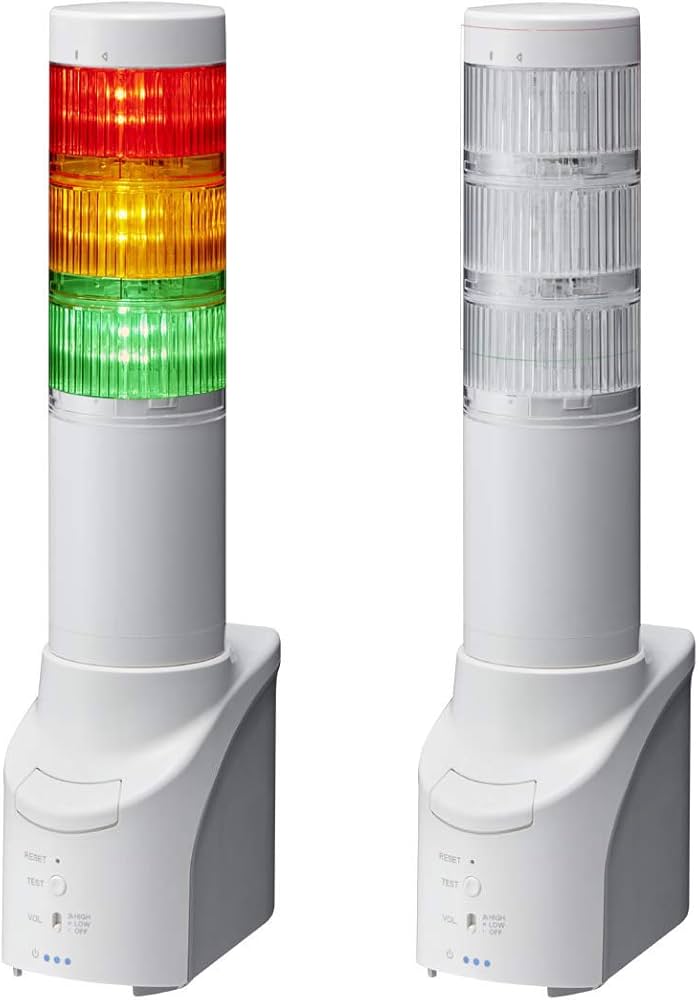 Amazon | パトライト(PATLITE) ネットワーク監視表示灯(表示灯・大/3段