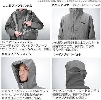 Amazon.co.jp: ダイワ(DAIWA) ゴアテックス プロダクト コンビアップ