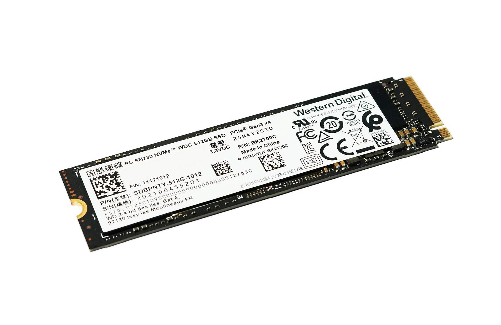 Amazon | OEM WD PC SN730 NVMe SSD 512GB 容量 読み取り速度 最大