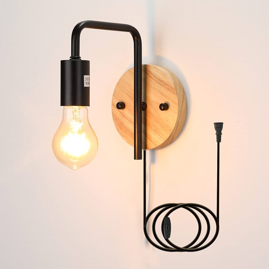 Amazon.co.jp : Lightess ブラケットライト コンセント式 ウォール