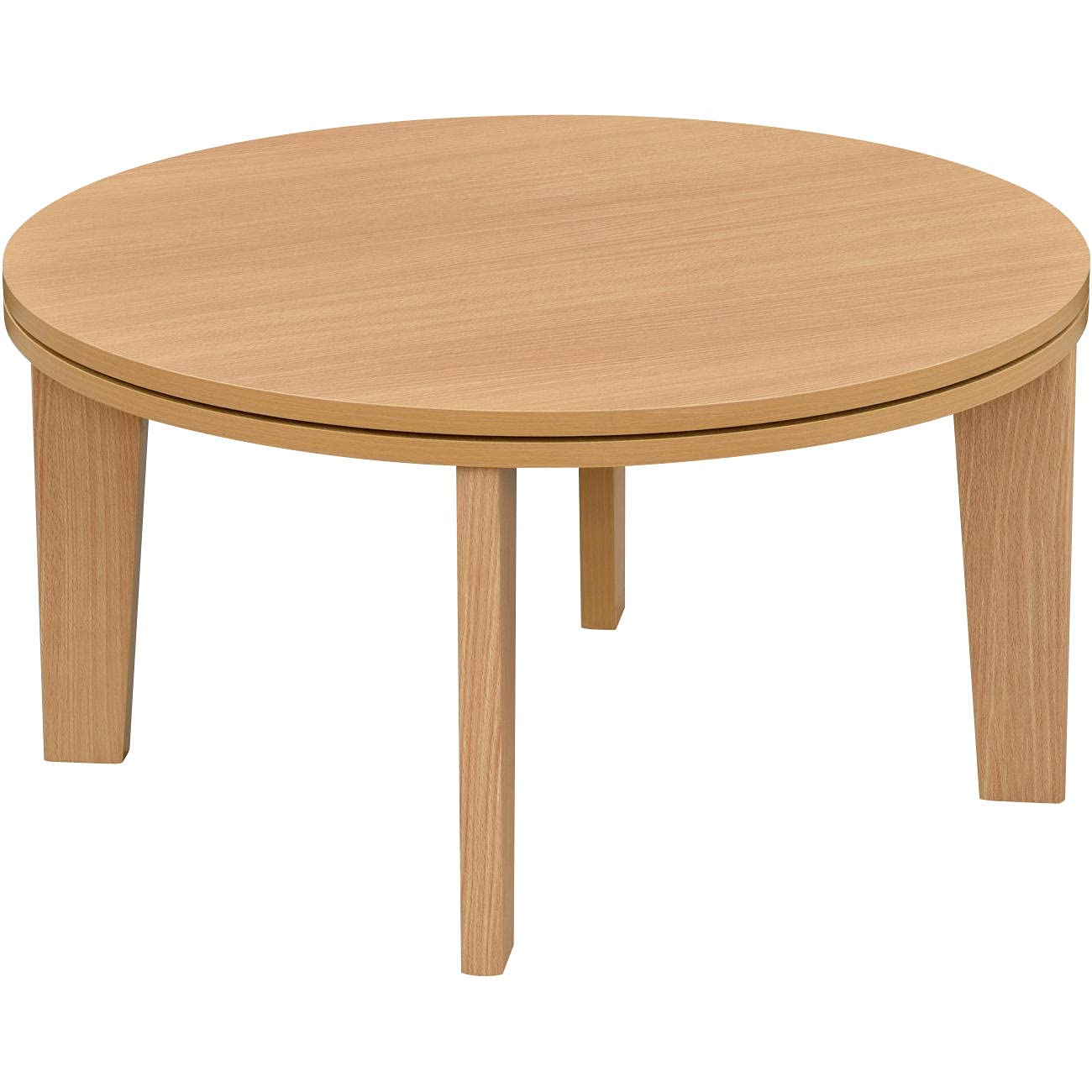 Amazon | おおたけ パーソナルこたつ ピーチ柄 丸型 68cm EK-KM683