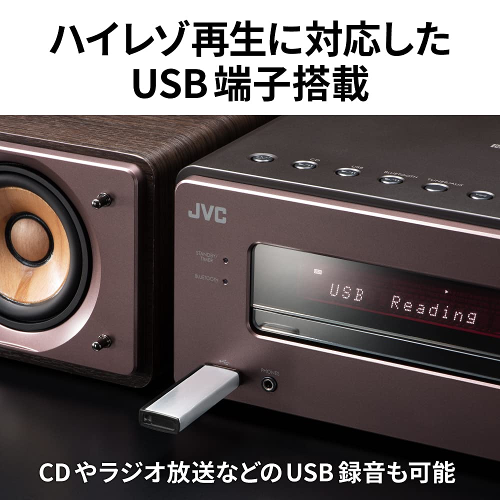 JVC ミニコンポ CA-EXS5 CD USB BLUETOOTH ラジオ JVC ミニコンポ CA