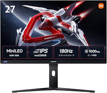 Amazon.co.jp: Xiaomi Mini LED ゲーミングモニター G Pro 27i 27