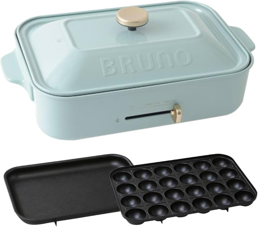 Amazon.com: BRUNO compact hot plate BOE021-BGY Blue-gray (Japan