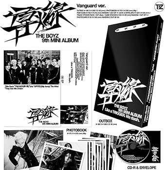 Amazon.com: THE BOYZ TRIGGER 導火線 9th Mini Album Standard 3 Ver