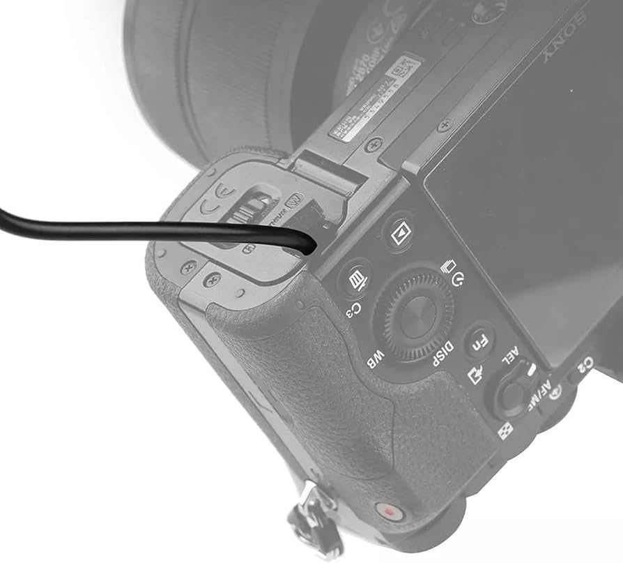 Amazon | カメラ電源ダミーバッテリー、NP-FW50コンバーターACカプラー