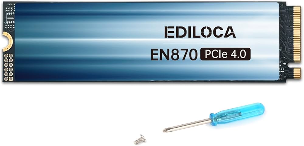 Amazon | Ediloca EN870 SSD 2TB PCIe 4.0 NVMe M.2 2280 PS5動作確認