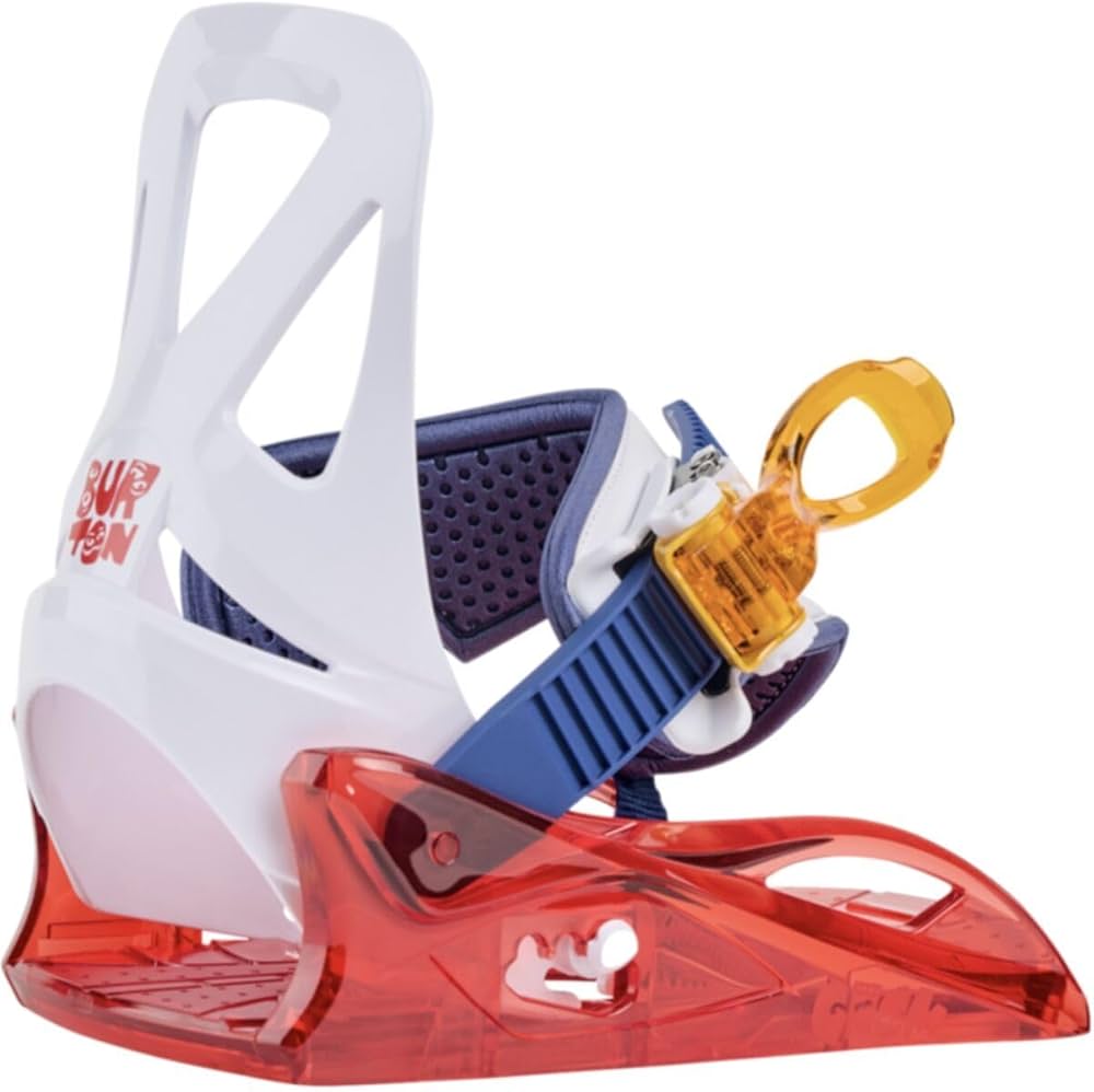 Amazon.com : Burton Kids' Grom Disc Snowboard Bindings, Red/Multi