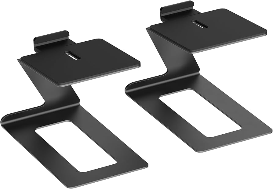 Amazon | Alterzone スピーカースタンド 卓上 小型スピーカー スチール