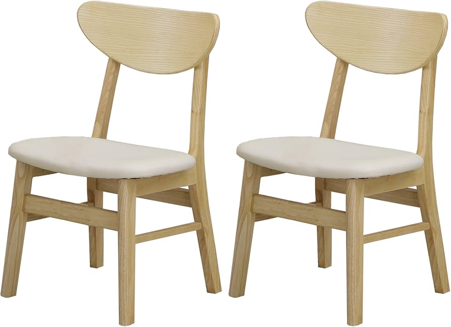 Amazon｜関家具(Sekikagu) ダイニングチェア ナチュラル 幅44×奥行50