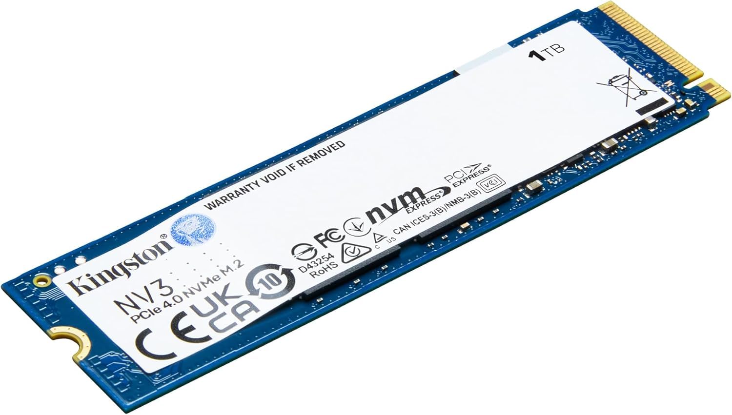 Amazon.co.jp: Kingston NV3 NVMe PCIe 4.0 Internal SSD 1TB M.2 2280