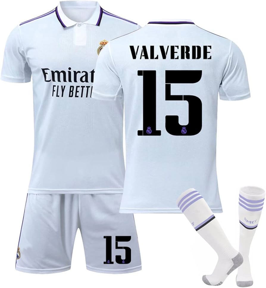Amazon.co.jp: バルベルデ ユニフォーム Valverde 背番号15 レアル