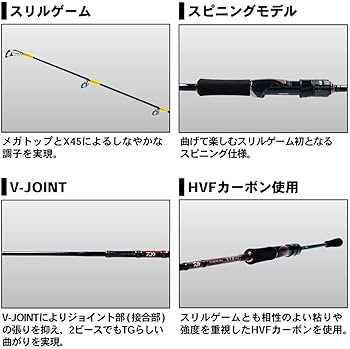 Amazon | ダイワ(DAIWA) タイラバロッド 紅牙MX AP(エアポータブル