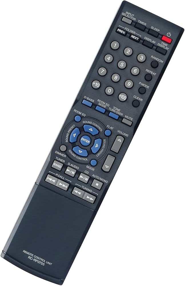 Amazon | RC-RP0705 交換用リモコン Kenwood Compact Hi-Fi