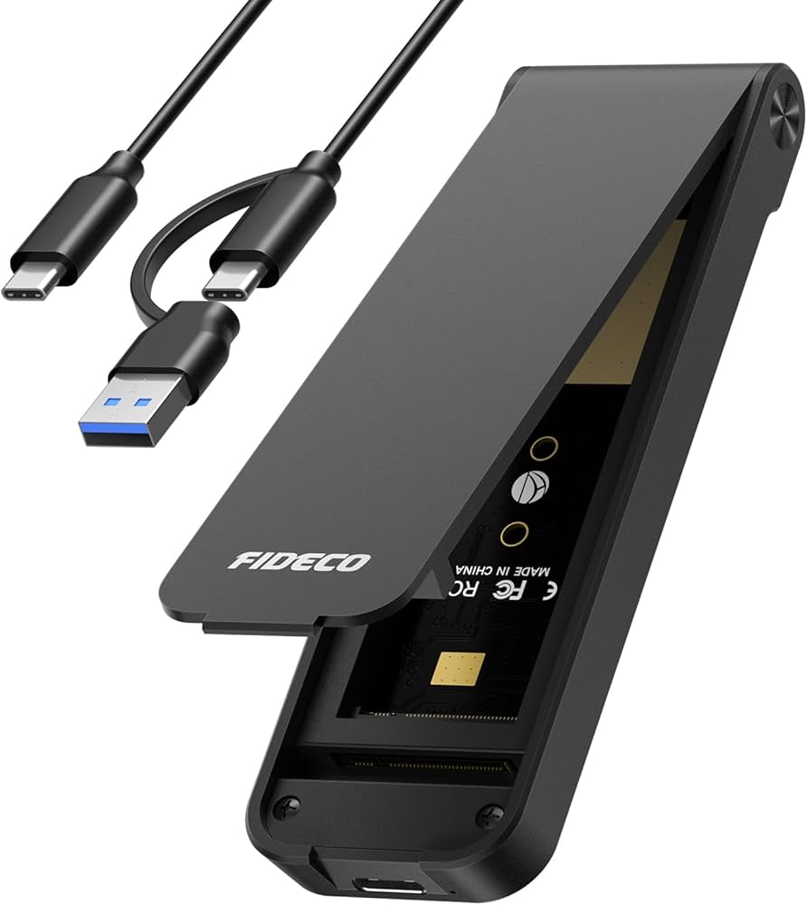 Amazon.co.jp: FIDECO M.2 NVMe PCIe SSDケース SSD 外付けケース USB3