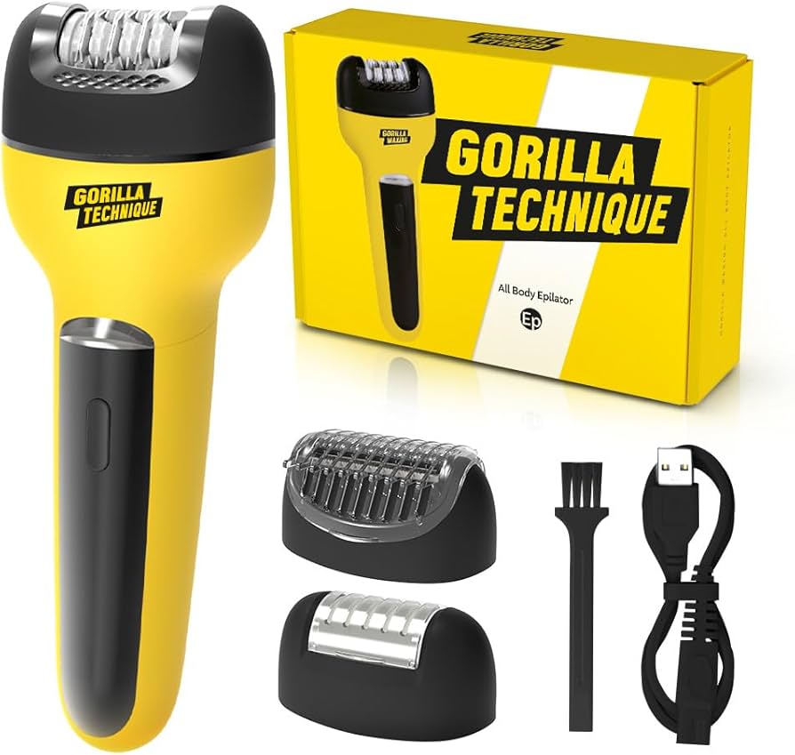 Amazon.co.jp: /ゴリラテクニック/ 3 in 1脱毛器、ボディ用脱毛器