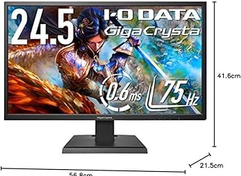 Amazon.co.jp: IODATA ゲーミングモニター 24.5インチ FHD 1080p
