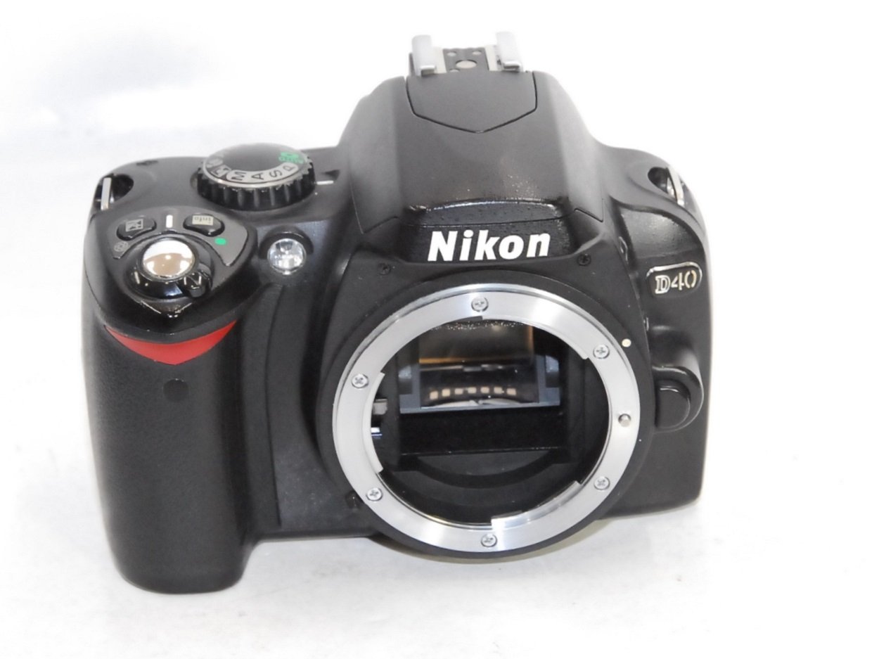 Amazon.co.jp: Nikon DSLR Camera D40 Black Body D40B : Electronics