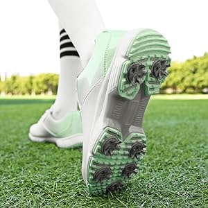 Amazon | [WINDUCK] ゴルフシューズ レディース スパイクレス