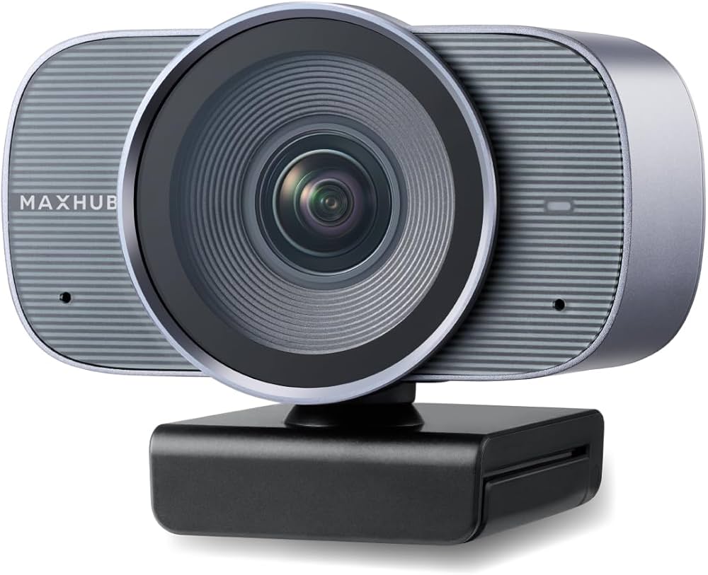 Amazon.co.jp: MAXHUB 会議用 Webカメラ 4K 1200万画素 120°広角