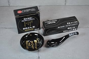 Amazon.co.jp: 天下一品 まめどんぶり まめ レンゲ セット ラーメン 鉢