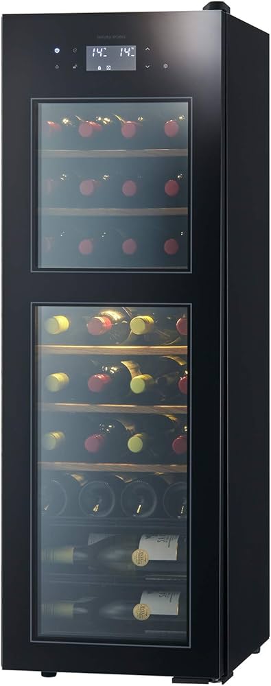Amazon.co.jp: さくら製作所 ワインセラー ZERO Advance 38本収納