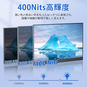 Amazon.co.jp: UPERFECT モバイルモニター 17.3インチ 4K QLED 3840